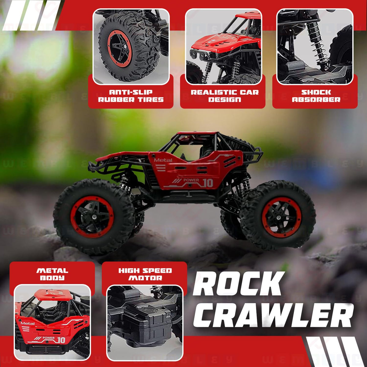 Simple Home Monster Truck Rock Crawler
